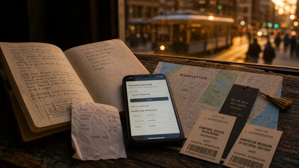 code promo city pass new york sur smartphone, manhattan et billets