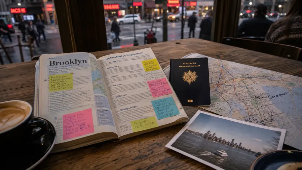 Guide New York sur table à Brooklyn, quartiers et pass à calculer
