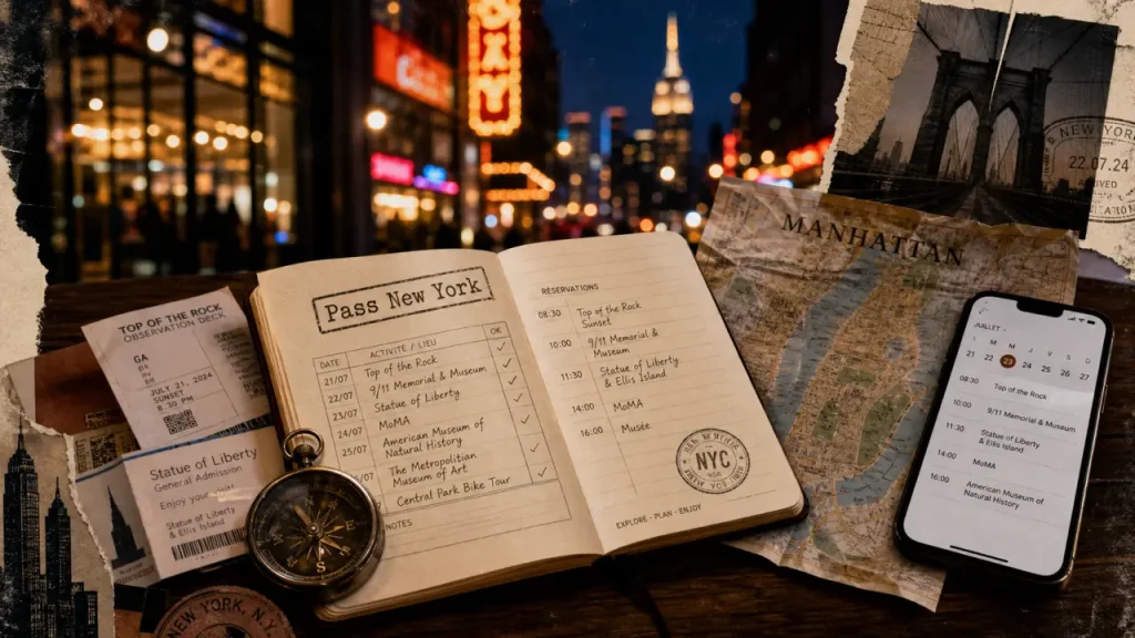 New York City Pass vergleich : carnet, tickets et planning de visites à New York