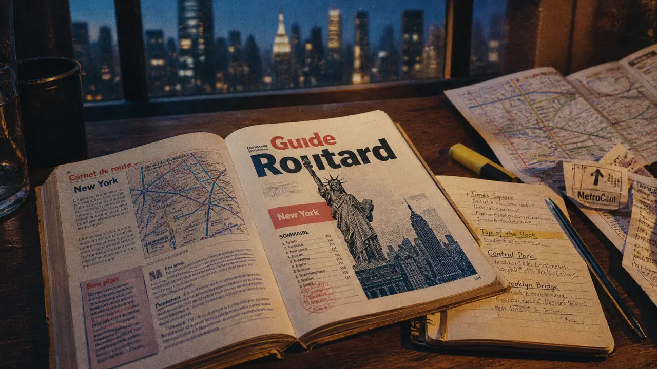 New York guide du routard : guide papier et plan de métro