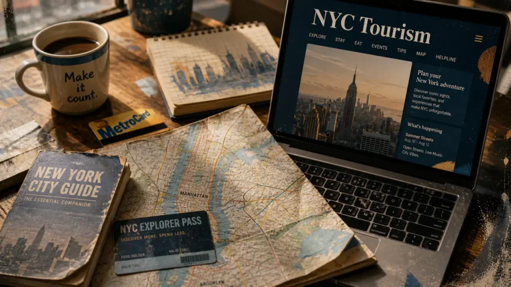 New York office de tourisme : site officiel et infos fiables, pièges à éviter