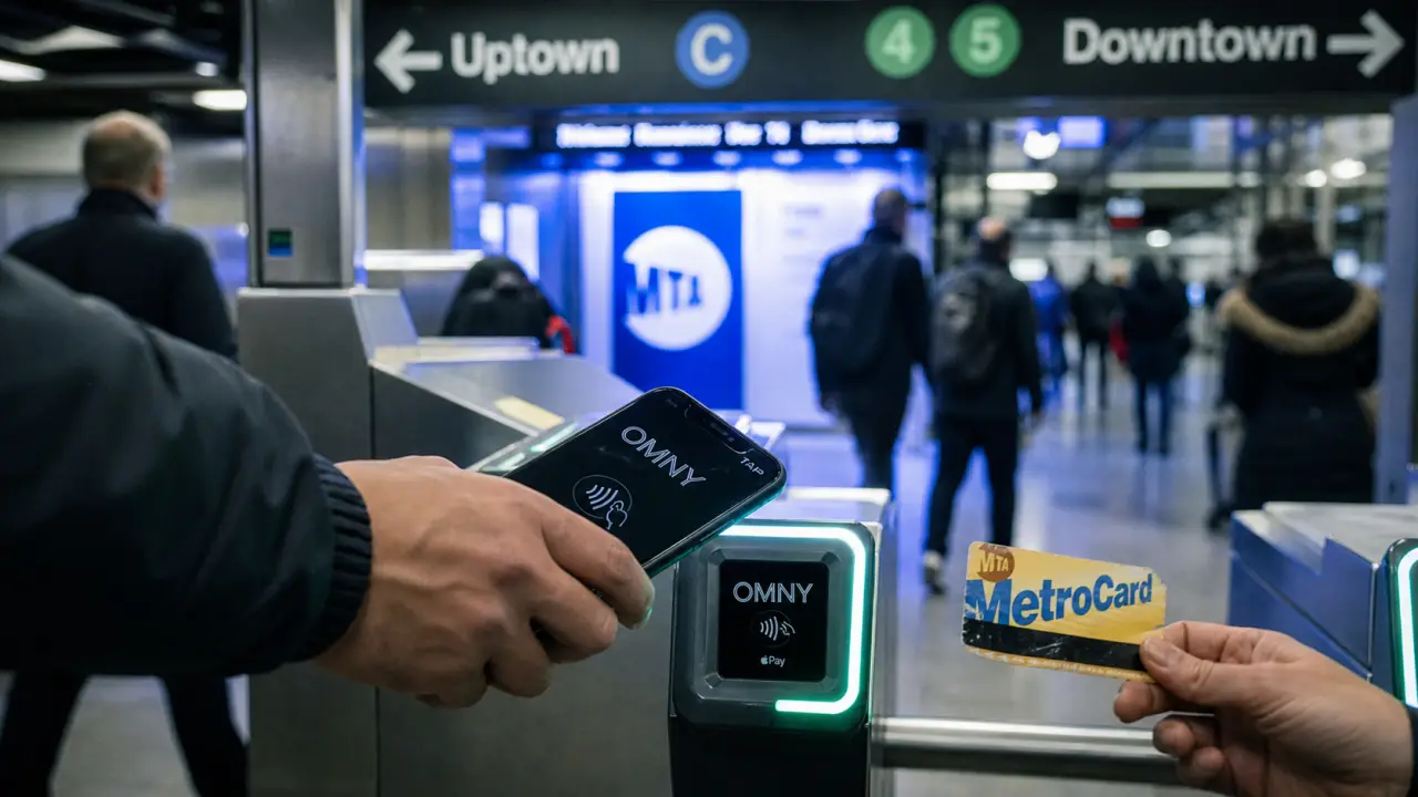 New York transportation pass : OMNY et MetroCard au métro