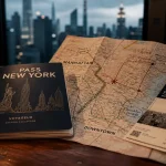 pass new york sur table, plan Manhattan et tickets