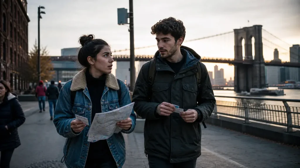 Séjour 18-25 ans à New York : marche tôt à Brooklyn, pass transport