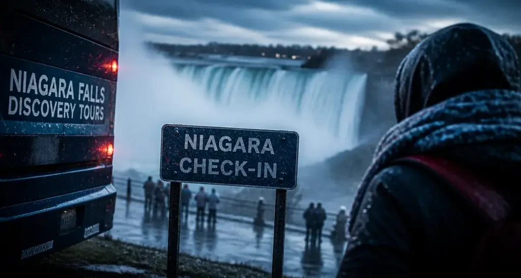 Visiter les chutes du Niagara depuis New York : bus et check-in au parc, vue sur les chutes