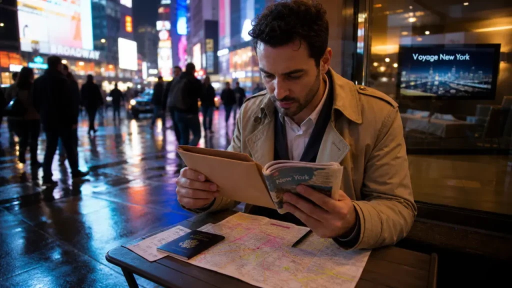 Voyage New York : agent de voyage et guide à Times Square