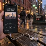 Audio guide New York sur smartphone, écouter en français gratuit ou bus