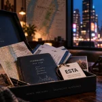 Box voyage New York avec documents ESTA