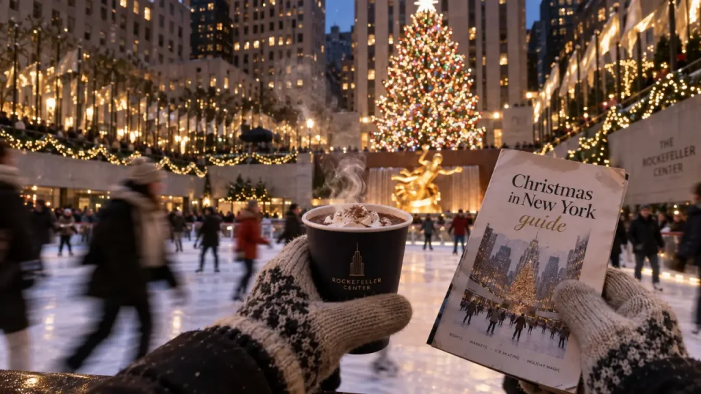 Patinoire Rockefeller Center, Christmas in New York guide — réservations pour éviter les mauvaises surprises