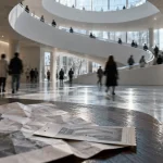 Combien de temps pour visiter Guggenheim New York : 1 h 30, 2 h 30 ou 3 h. Vue de la rampe du musée