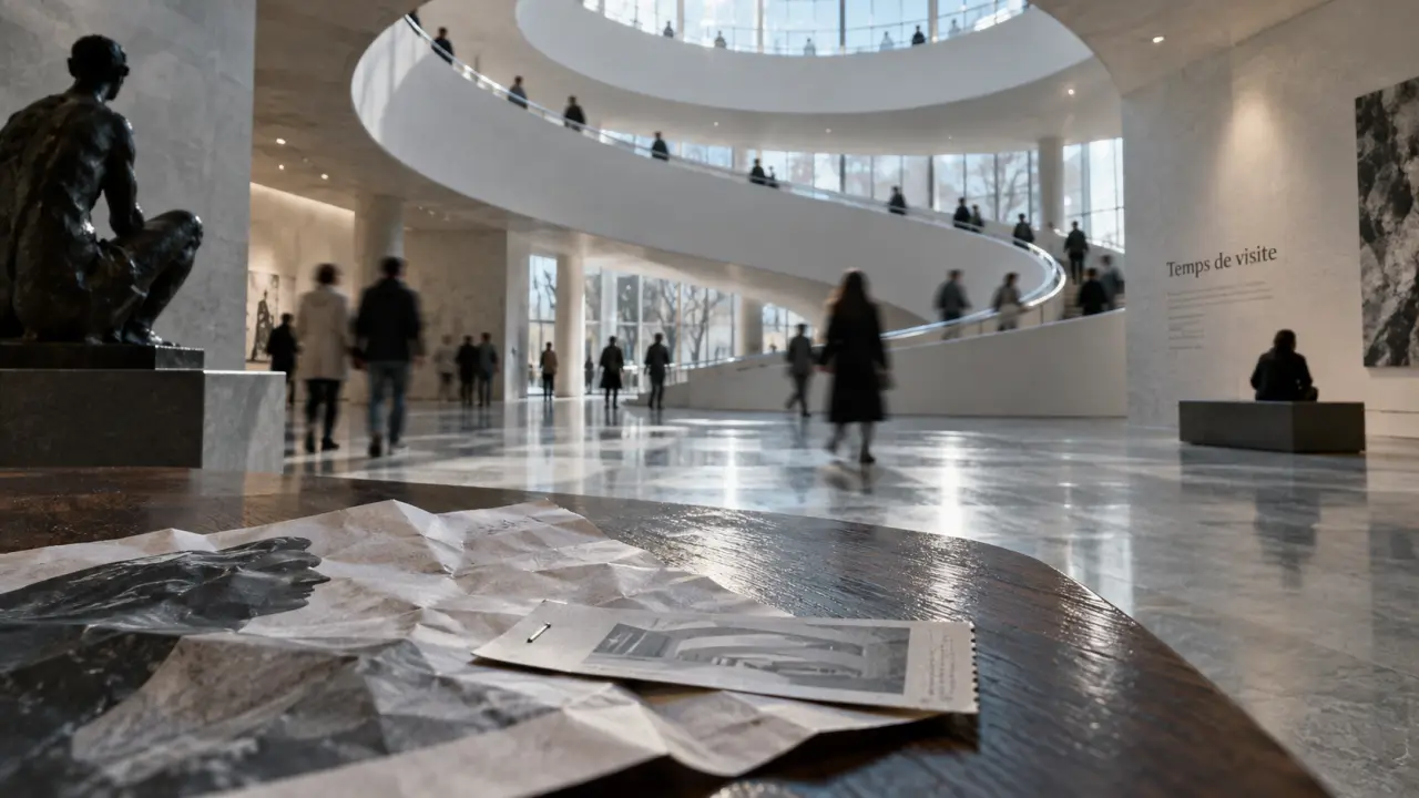 Combien de temps pour visiter Guggenheim New York : 1 h 30, 2 h 30 ou 3 h. Vue de la rampe du musée