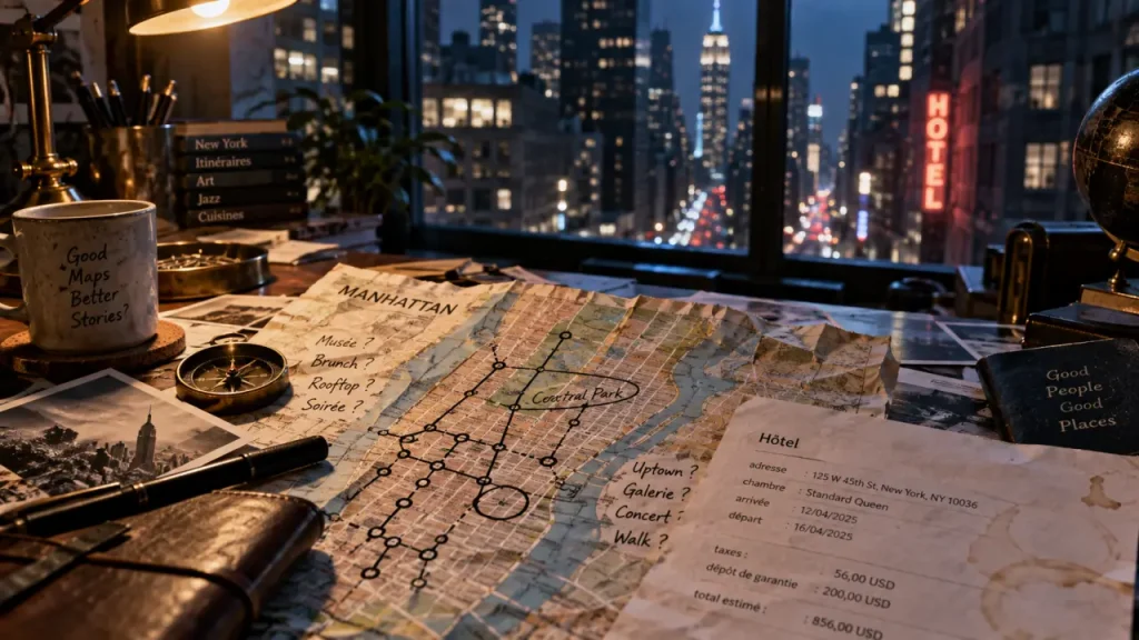 hôtel holiday inn new york, carte Manhattan et fiche hôtel dans Midtown