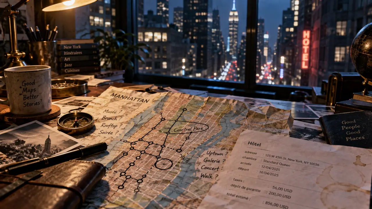 hôtel holiday inn new york, carte Manhattan et fiche hôtel dans Midtown