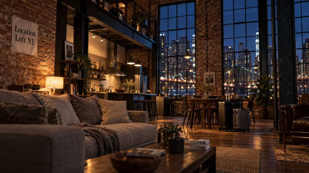 Location loft new york vacances : loft à Manhattan et Jersey City