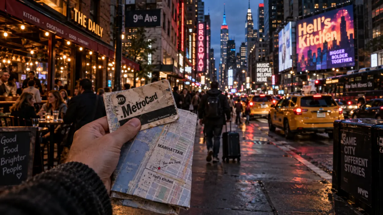 Meilleurs conseils pour visiter hell's kitchen new york : Broadway et Hudson Yards, néons et métro