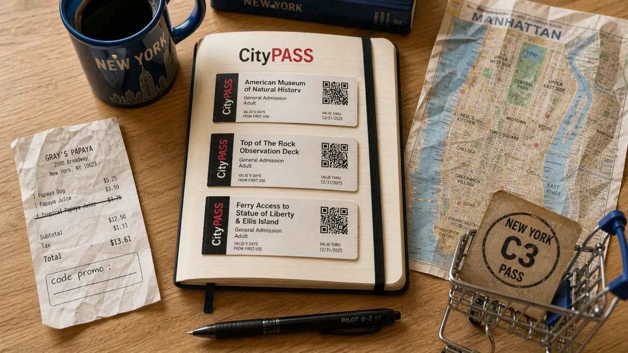 New York C3 Pass promo code : billets et code promo