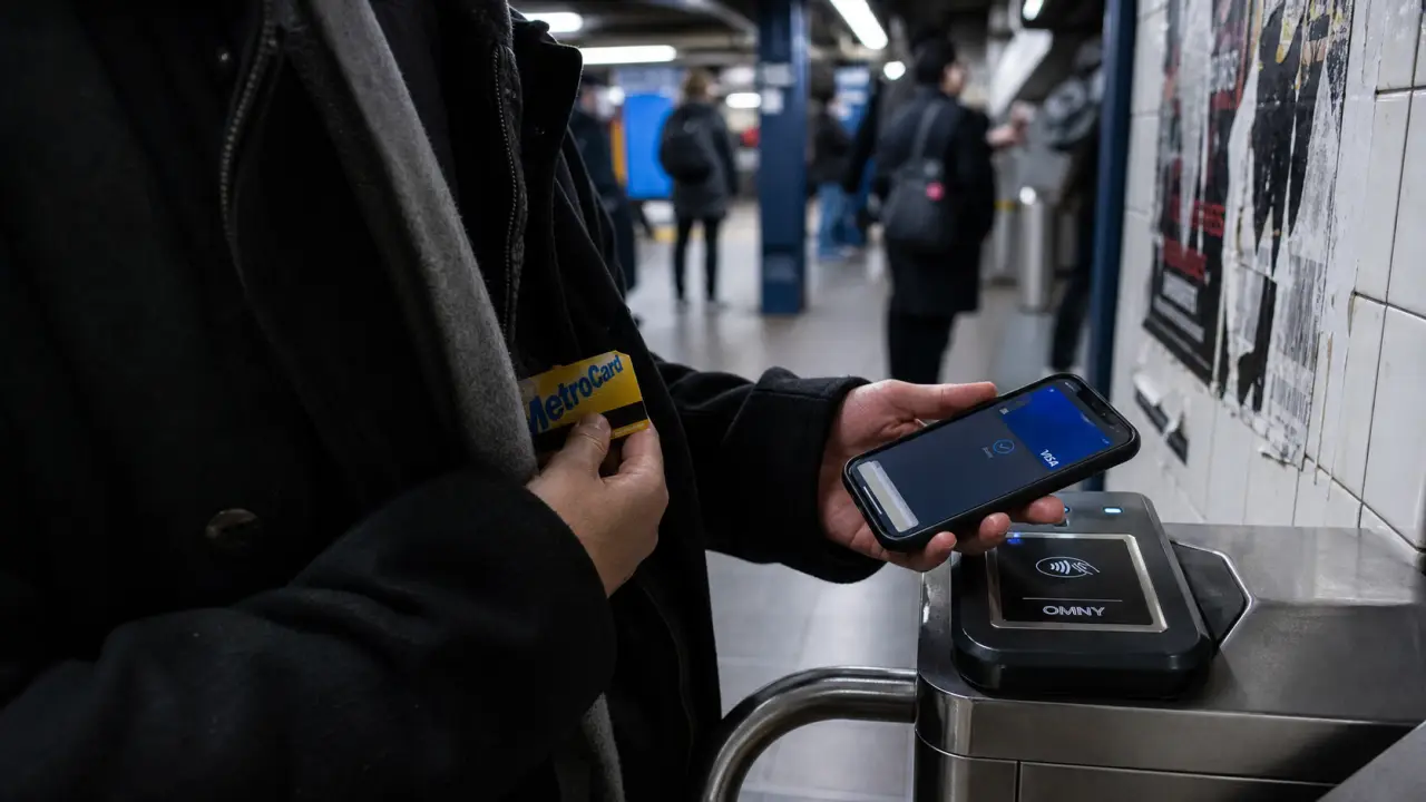 new york city pmetro pass : paiement OMNY et MetroCard au métro de New York