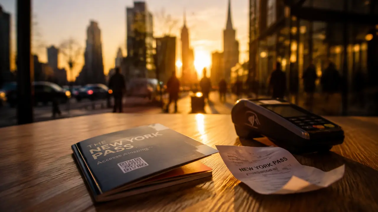 New York Pass coupon à Manhattan : pass et reçu
