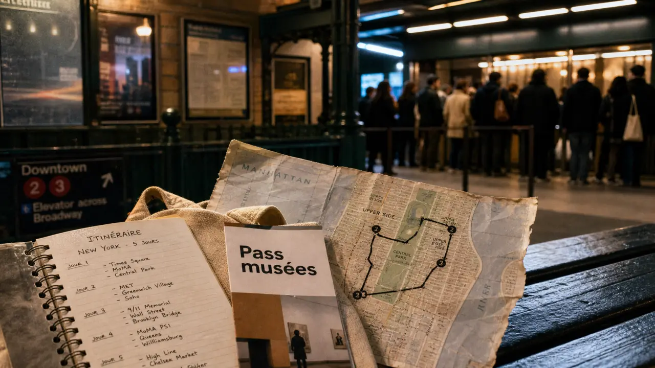 new york pass museums : carnet et plan de musées à Manhattan