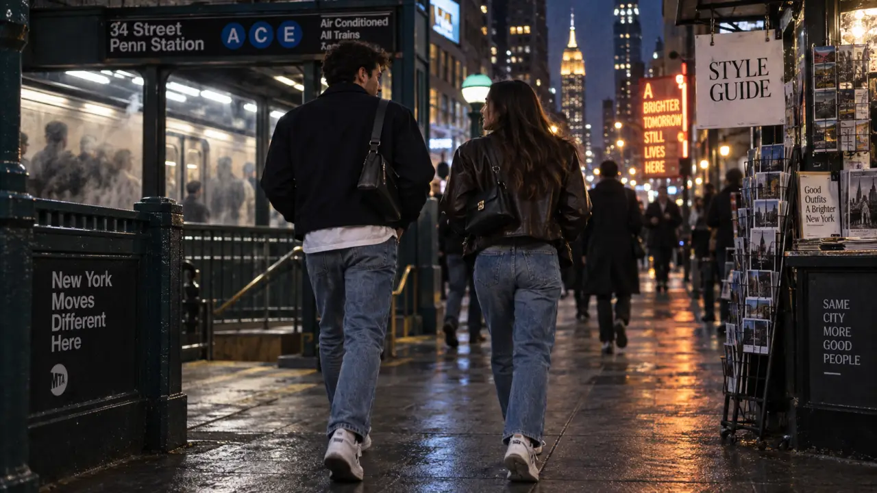 New York style guide : tenue métro à Manhattan, rooftop et Broadway