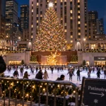 Noel a new york : sapin illuminé au Rockefeller Center et patinoire