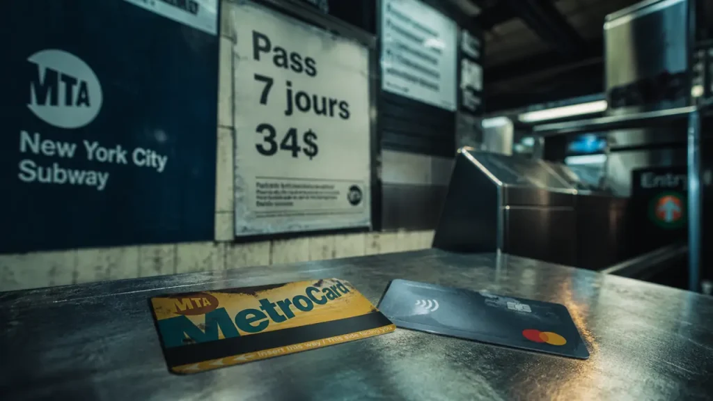 Pass metrocard new york 34$ : MetroCard et OMNY, erreurs coûteuses