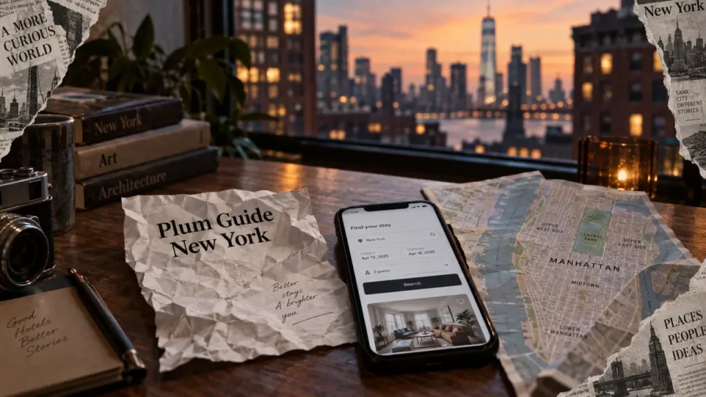 Plum Guide New York sur table : réservation Manhattan et vérifications