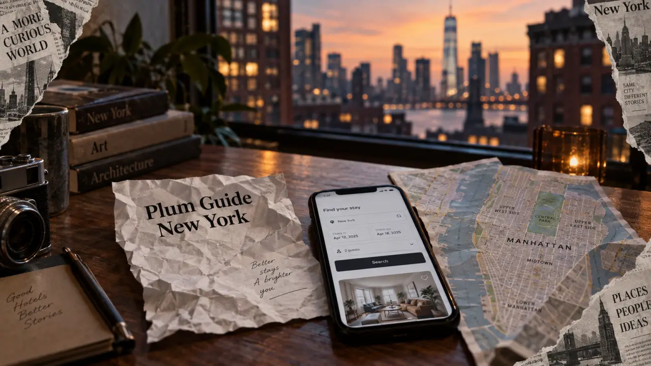 Plum Guide New York sur table : réservation Manhattan et vérifications