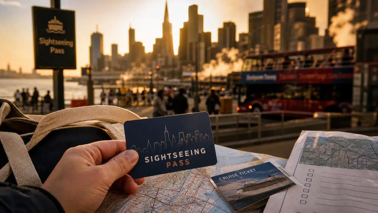 Sightseeing pass new york city : pass pour observatoires, croisière et bus