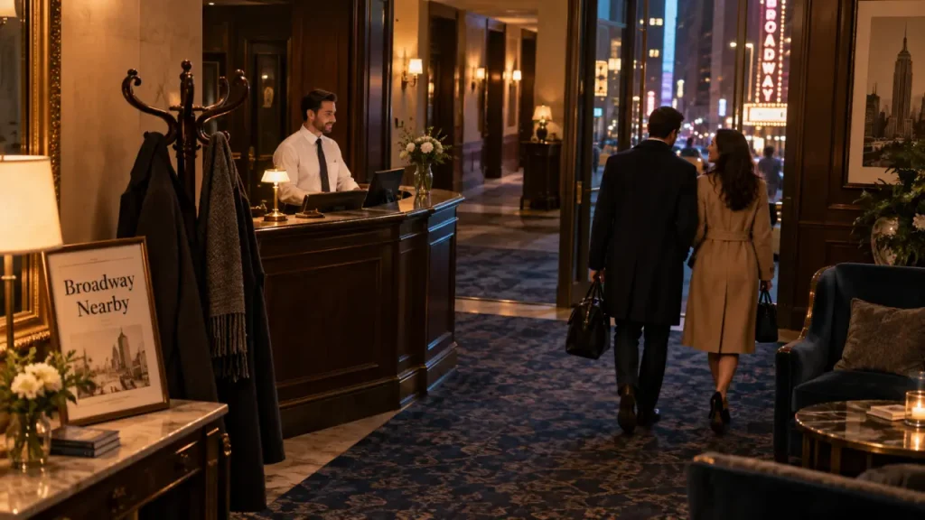 The Pearl Hotel à Manhattan : Broadway à pied, chambres équipées et calme à l’intérieur