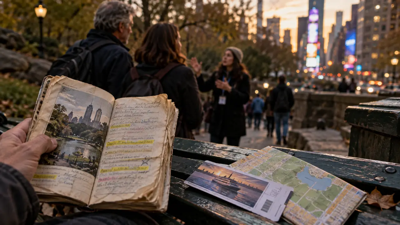 Tour guide New York : guide privé, free tour et croisière à Central Park