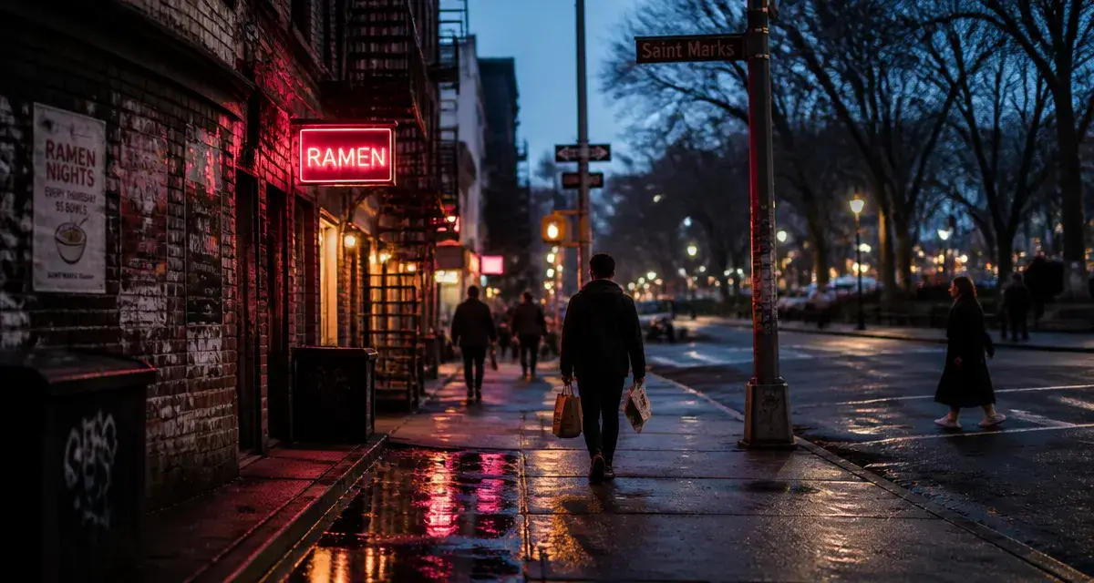 Visiter East Village New York, Saint Marks Place, rues et bars