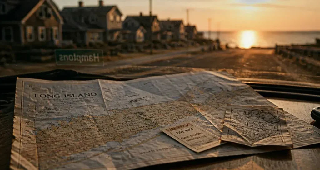 Visiter les Hamptons depuis New York : carte de Long Island et trajet