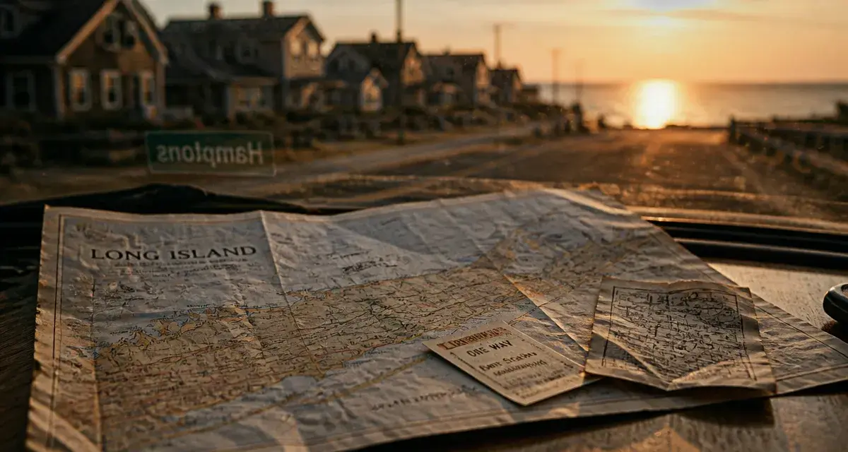 Visiter les Hamptons depuis New York : carte de Long Island et trajet