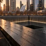 Visiter mémorial 11 septembre New York : mémorial depuis Lower Manhattan