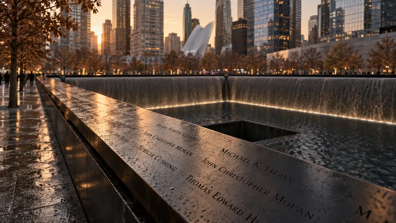 Visiter mémorial 11 septembre New York : mémorial depuis Lower Manhattan