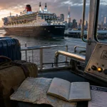 Voyage Queen Mary 2 New York : passeport et bagages, arrivée à Brooklyn