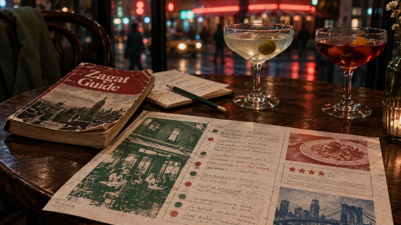 Zagat guide New York : table de bistrot et notes pour éviter les tables survendues