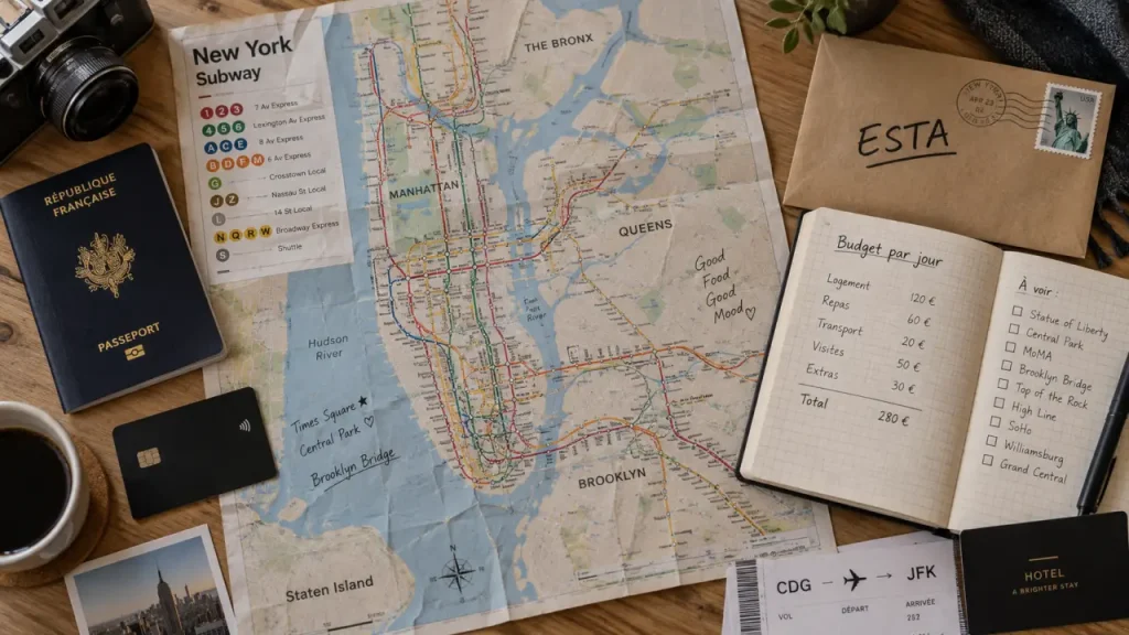 Budget voyage New York : 7 postes qui font varier la facture