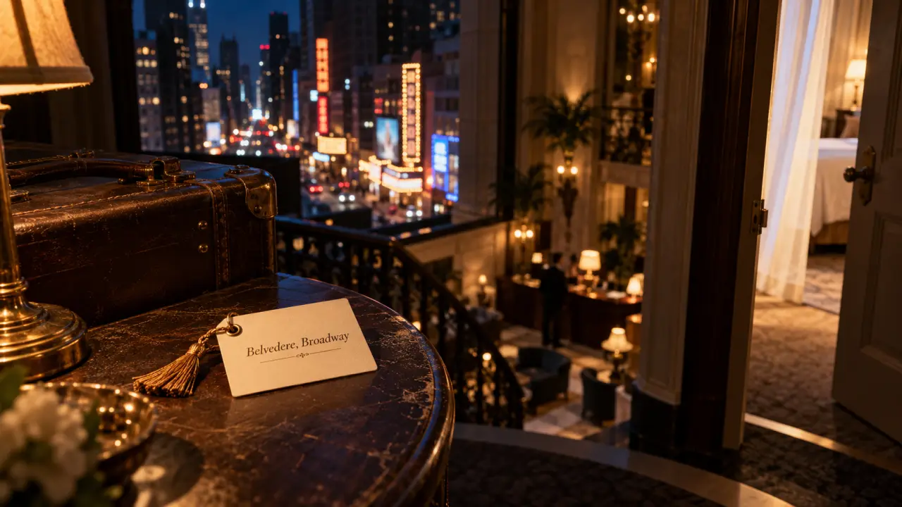 new york the belvedere : vue Broadway depuis l’hôtel, confort à vérifier
