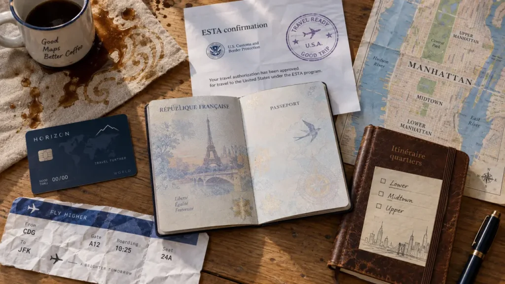Organiser son voyage à New York : ESTA et itinéraire quartiers, passeport
