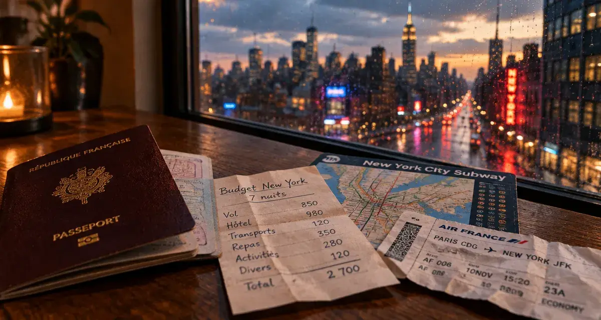 Prix voyage New York 1 semaine : budget vols, hôtel et dépenses