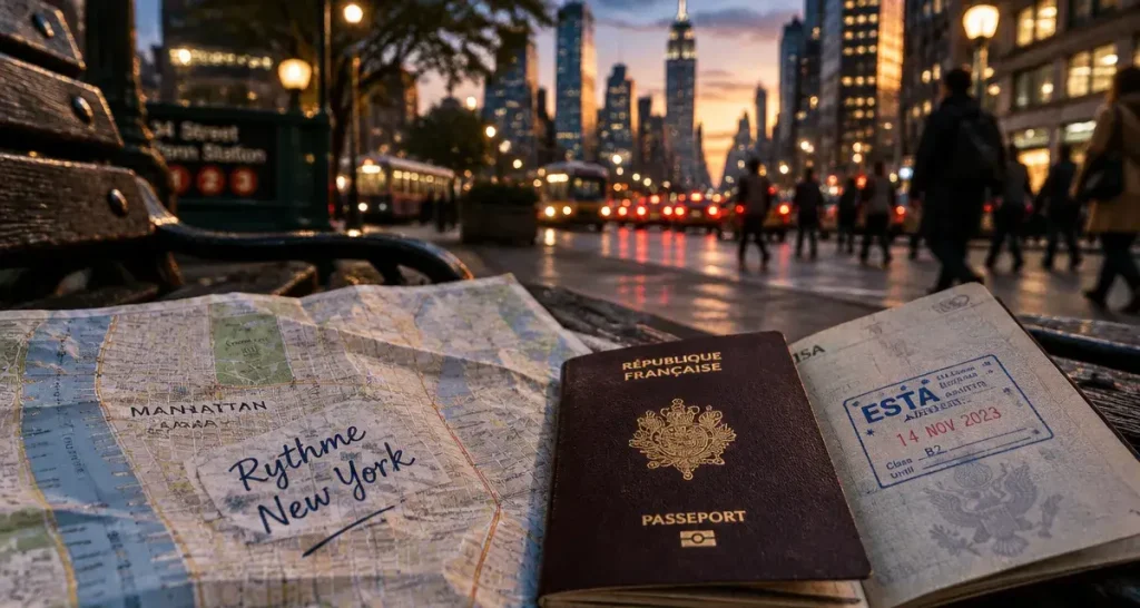 Séjour de vacances New York : carte Manhattan et ESTA, sans courir partout