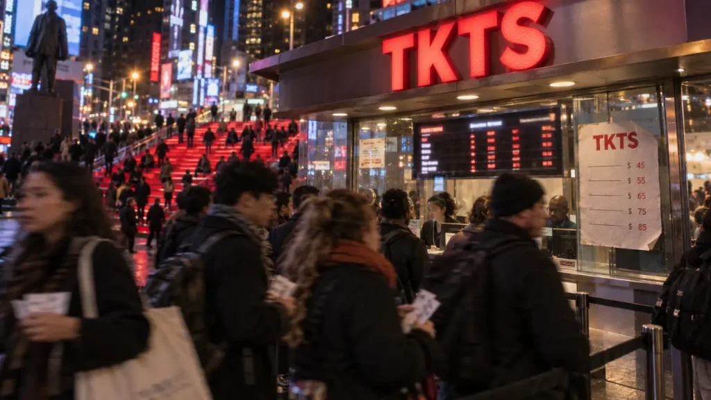 TKTS Times Square à New York : jusqu’à 50 % de réduction sur les billets du jour