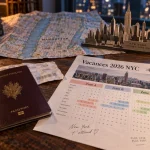 Vacances scolaires 2026 New York : calendrier A B C et dates françaises