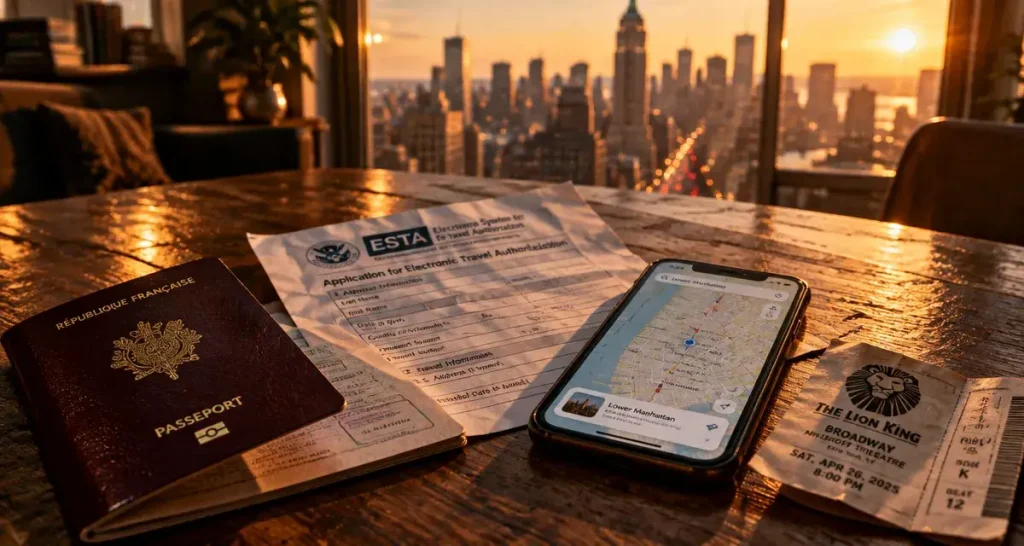 Voyage a New York conseil : passeport ESTA oublié, budget flou, planning irréaliste