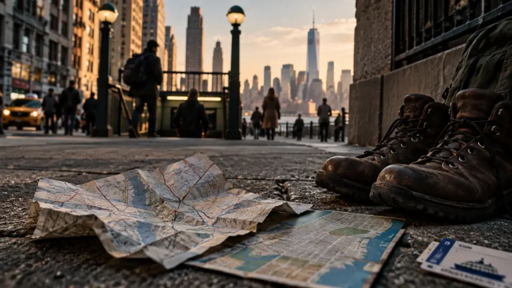 Voyage New York 4 jours : plan de quartiers, métro et chaussures