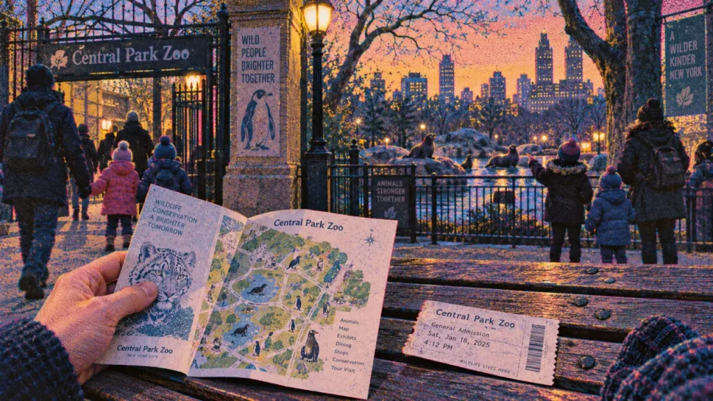 Zoo de Central Park : une visite courte, pratique et facile avec enfants
